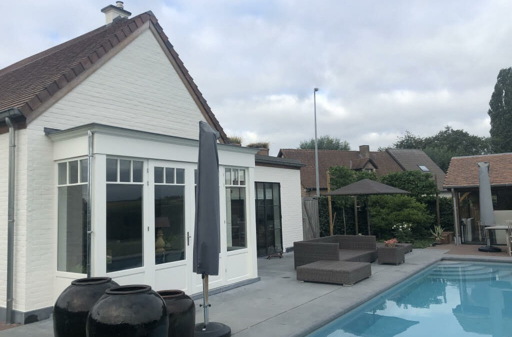 Buitenschilderwerken Kaleien met kleuradvies voor en na
